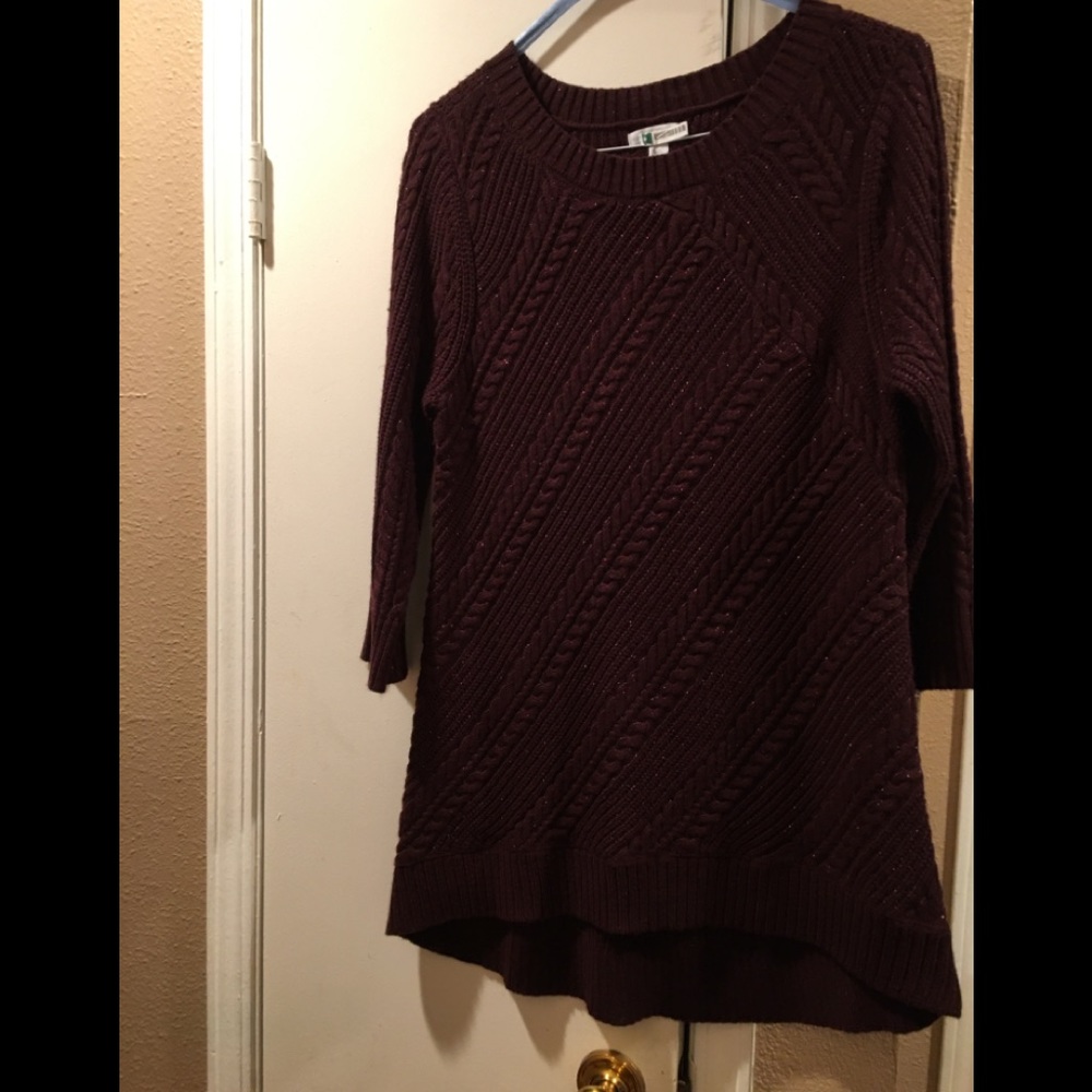Ny and co sz xl tunic sweater